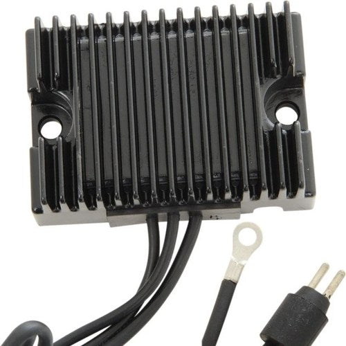 DS Premium Voltage Regulator Black #187036 Harley Davidson Sportster