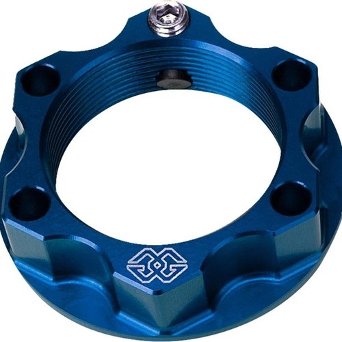 Gilles Tooling Top Yoke Nut Blue #ACMA-28-10-BL