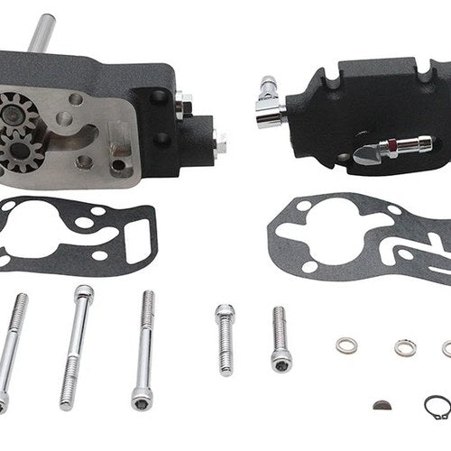 Ultima Oil Pump Assembly Wrinkle Black for Harley-Davidson