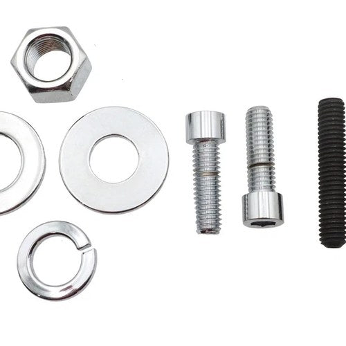 Chrome Rear Axle Nut Kit for Harley-Davidson