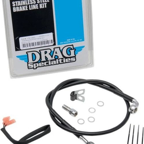 DS Vinyl Brake Line Kit Rear Harley Softail FXSTB/FXSTBI/FXSTC/FXSTS/FXSTSB