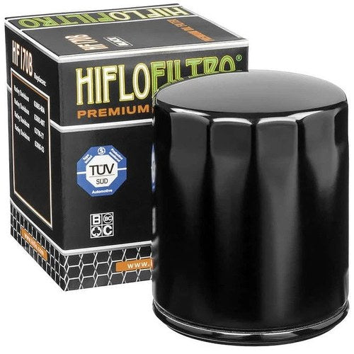 HifloFiltro Oil Filter Black Harley Davidson