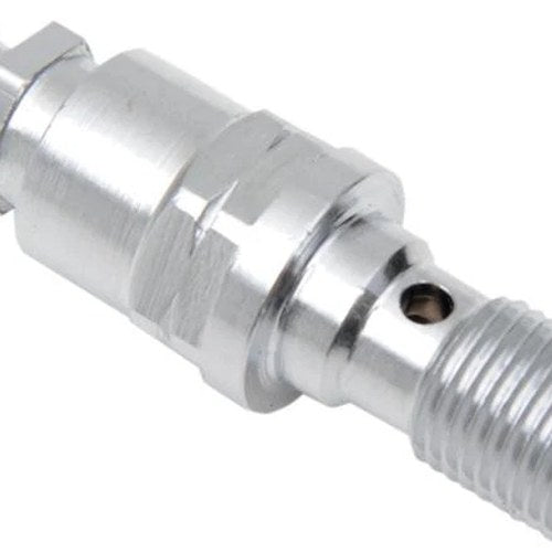 Drag Specialties 10mm x 1.00 Banjo Bolt with Bleeder
