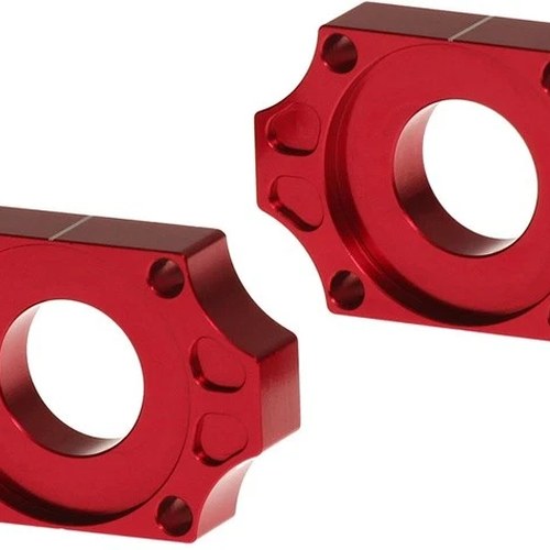 Rfx Axle Blocks Rear Red #FXAB 10300 99RD for Honda CRF150R 2007-2009/2013-2025