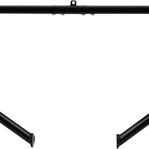 LA Choppers Twin Peaks Engine Guard Black #LA-7100-00B Harley Davidson