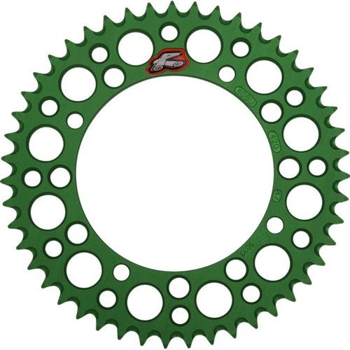 Renthal 420 Ultralight Aluminum Rear Sprocket 47T Green #408U-420-47GEGN