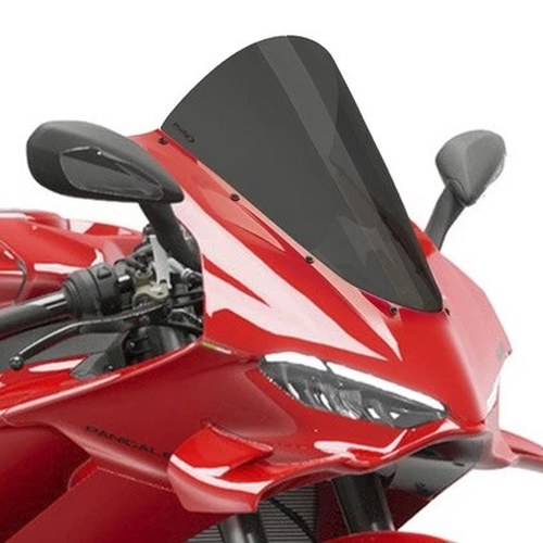 Puig R Racer Windscreen Dark Smoke #22333F Ducati Panigale V4 S 2025