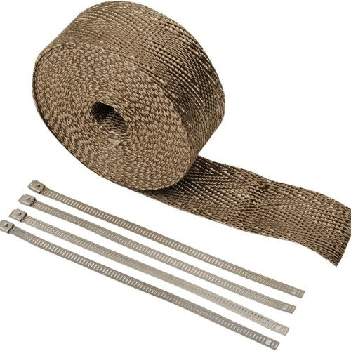 Cycle Performance Exhaust Wrap Kit Metallic 2"W x25'L