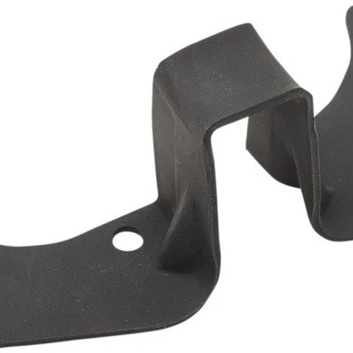 Drag Specialties Rear Exhaust Pipe Bracket Matte Black #65678-85D Black
