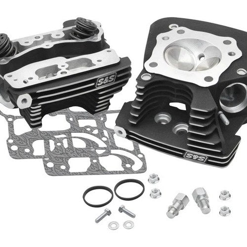S&S Super Stock Cylinder Head Kit 79cc Black #106-3233 Harley Davidson