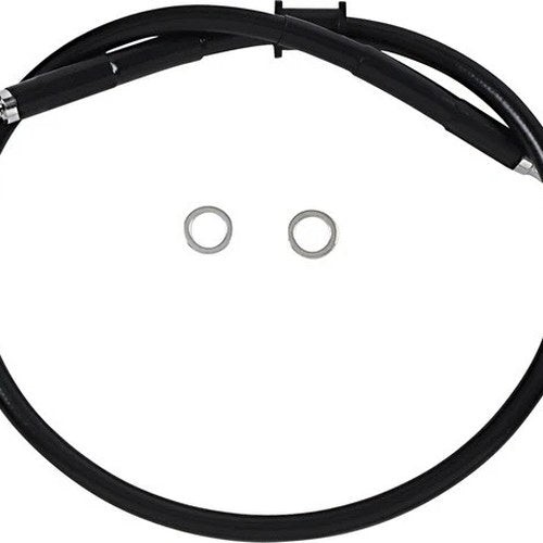 DS Black Vinyl Front Upper ABS Brake Line Kit 26-3/4" Black #212089