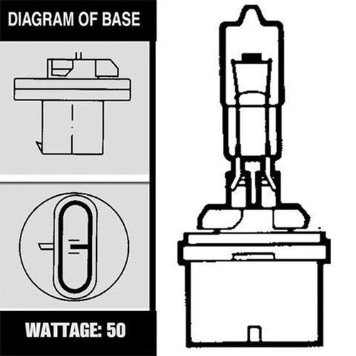 Solero Lighting PG13/885 Base 50W Xenon Boosted Halogen Bulb