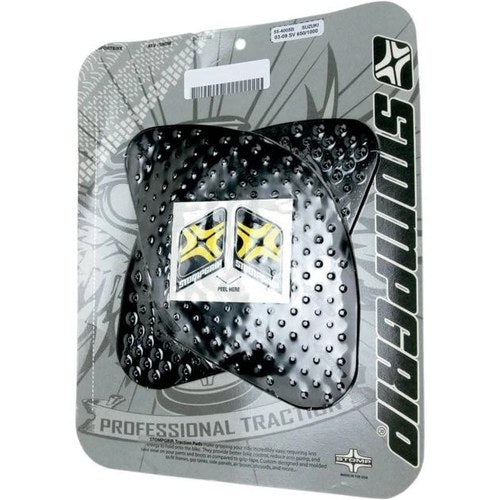 Stomp Grip Tank Protectors Black Fits Suzuki SV650 2003-2009