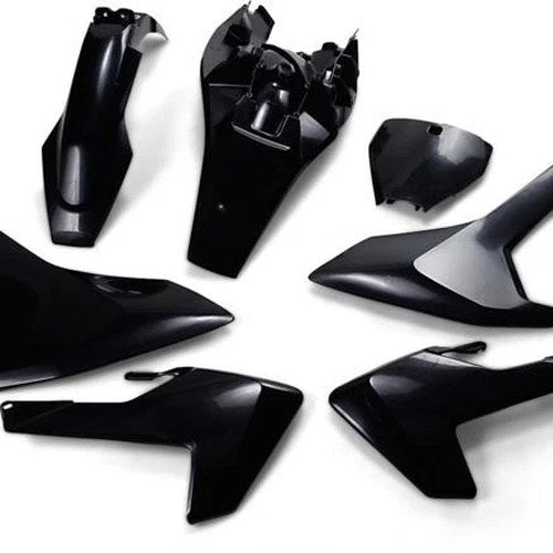 UFO Plastics Kit Black #HUKIT620001 Husqvarna TC 85 19/16/TC 85 17/14