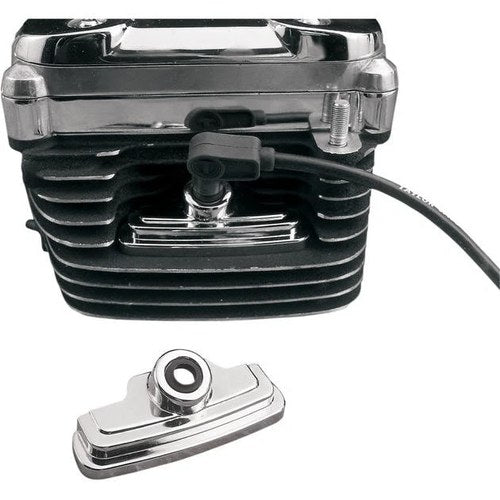DS Chrome Head Bolt and Spark Plug Covers Harley Davidson Sportster #139401