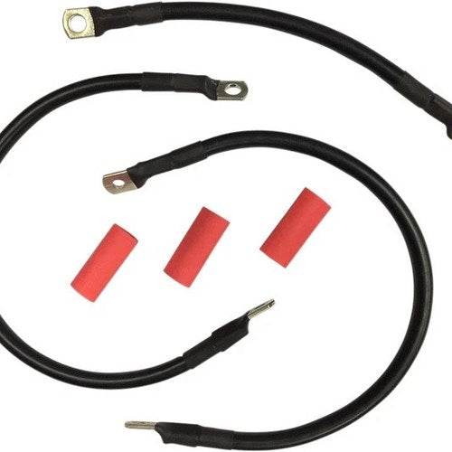 Drag Specialties Battery Cable Kit Black Harley Davidson Electra Glide