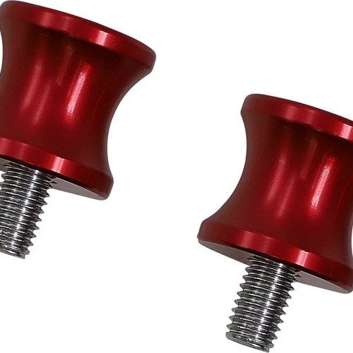 Vortex 8mm Swingarm Spools Red #SP526R for Suzuki/Honda