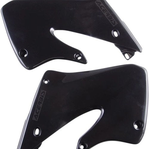 Acerbis Radiator Shrouds Black #2071300001 for Honda CR250R 2-Stroke/CR125R