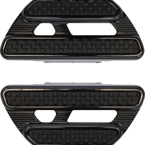 Arlen Ness Method Passenger Floorboards Black #410-026 Harley Davidson