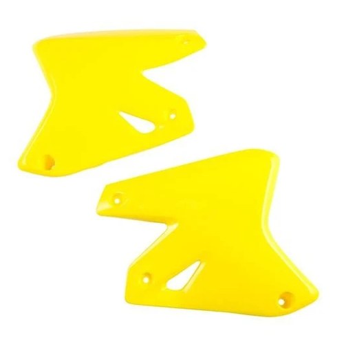 Acerbis Radiator Shrouds RM Yellow fits Suzuki/Kawasaki DR-Z400E/KLX400R