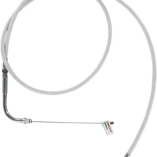 Magnum Throttle Cable 30-3/4" L With 90 Degree Banjo Sterling Chromite #3325