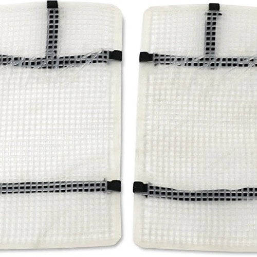 Moose Mud Radiator Cover White for Honda CRF250R 4-Stroke 2016-2018