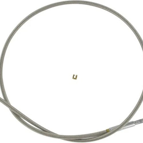 Barnett Pull Throttle Cable Stainless Braided #116816 Harley Davidson