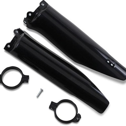 UFO Fork Slider Protectors Black KA03760001 for Kawasaki KX250 2-Stroke/KX125