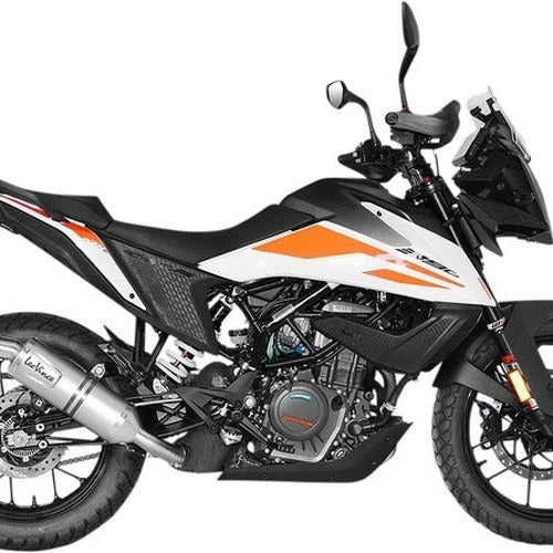 Leo Vince LV One Evo Slip-On Muffler Stainless Steel KTM 390 Adventure 2021