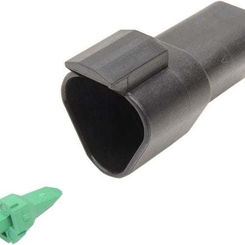 Namz Deutsch DT Series Receptacle 3-Pin Black