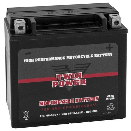 Twin Power High Performance Maintenance Free Battery YTX14L #TPWM7RH4L