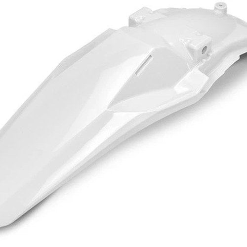 UFO Rear Fender White #KA04759047 for Kawasaki KX450 4-Stroke/KX250 4-Stroke