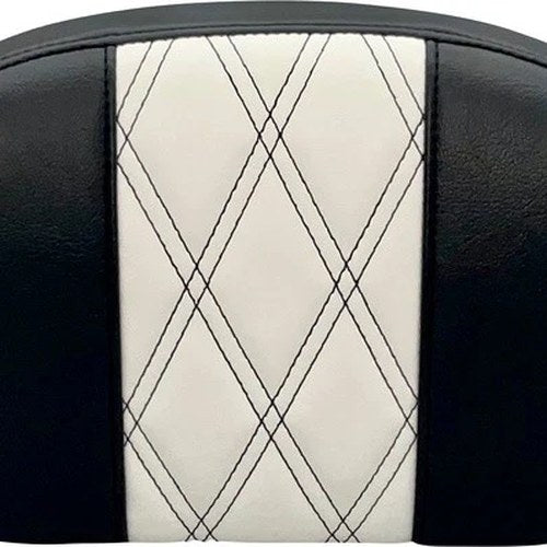 Le Pera Sissy Bar Pad Large GT1/HR1 Black/White