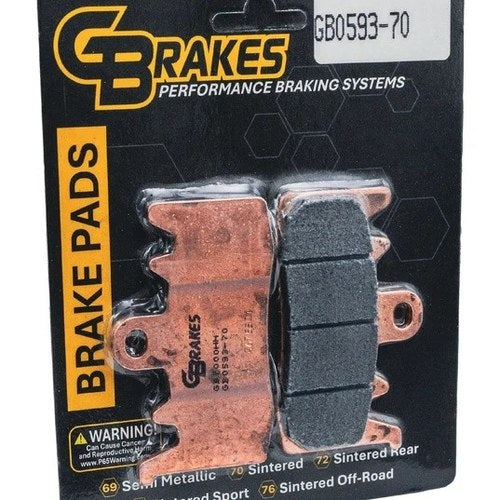 GBrakes HH Sintered Brake Pads #GB0593-70