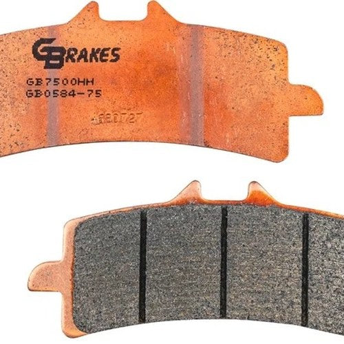 GBrakes HH Sintered Ceramic Brake Pads #GB0584-75 Aprilia/Ducati/KTM/Triumph