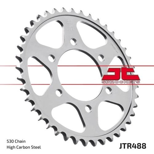 JT Steel Rear Sprocket 530 39T Natural #JTR488.39 fits Kawasaki
