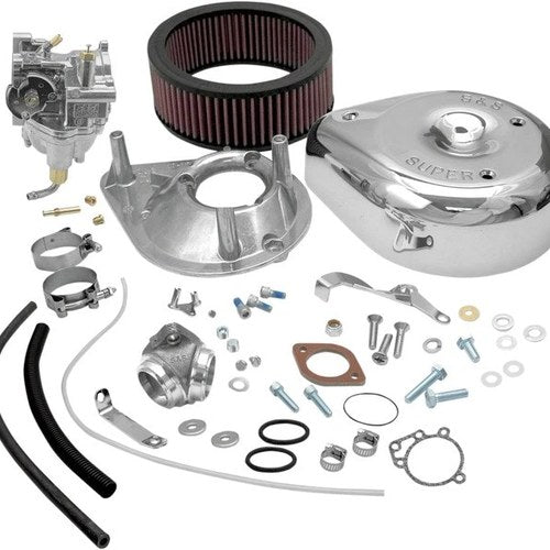 S&S Super G Carburetor Kit Harley-Davidson Shovelhead 1966-1978