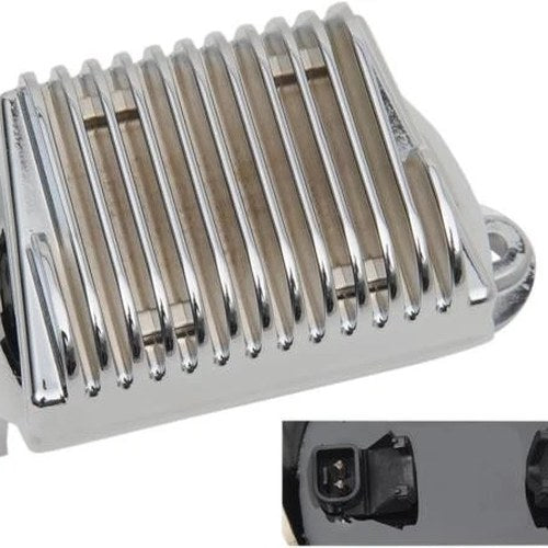 DS Solid-State Voltage Regulator Chrome Harley Davidson 144694