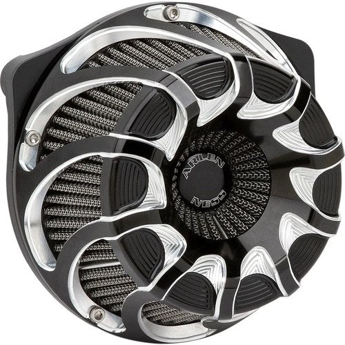Arlen Ness Inverted Series Drift Air Cleaner Kit Black Anodized #18-981