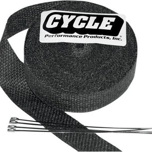 Cycle Performance Exhaust Wrap 2" x 100' Black