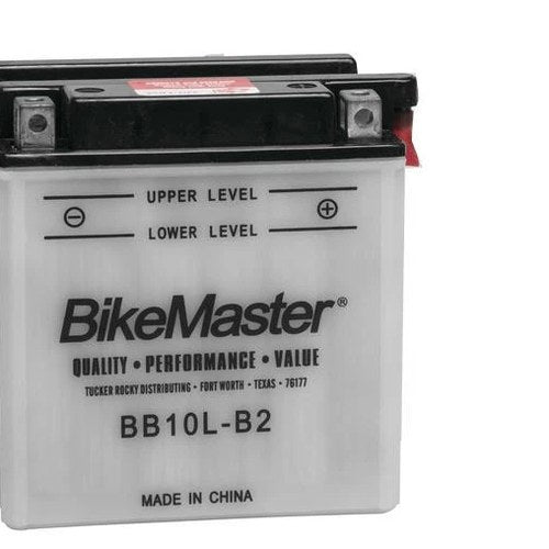 BikeMaster Standard Battery BB10L-B2 fits Suzuki GS500/Katana 600/DR650SE