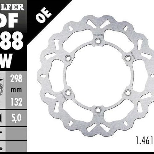 Galfer Wave Rotor Front #DF488W fits Yamaha