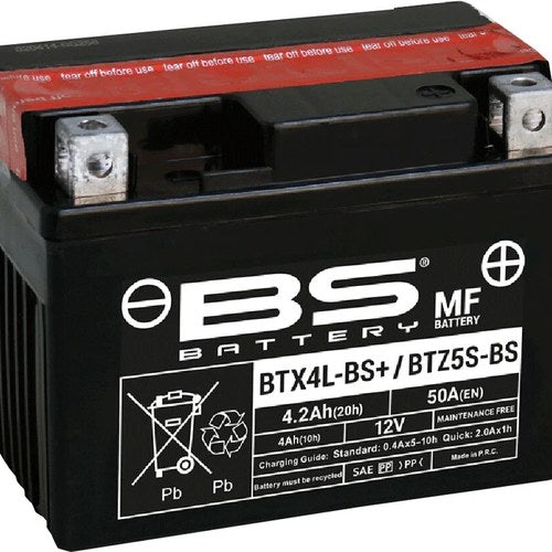 BS Battery Maintenance Free Battery BTX4L-BS/BTZ5S-BS #300617