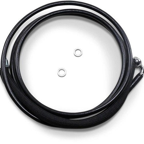 DS Black Vinyl Alternate Length Hydraulic Clutch Line 78-1/8" +8" Black #211949