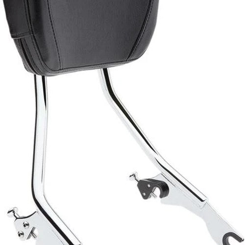 Cobra Detachable Backrest Chrome Harley Davidson FatBoy/Softail/Heritage Softail