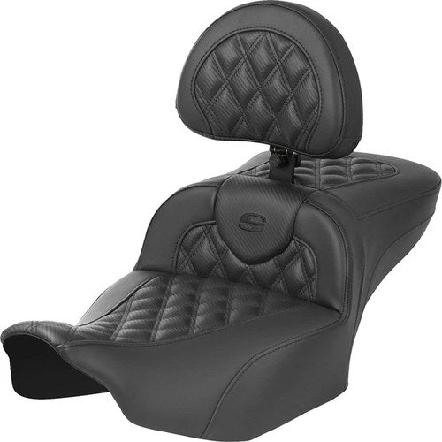 Saddlemen RoadSofa LS/CF Ext. Reach Seat With Backrest #284987 Harley Davidson
