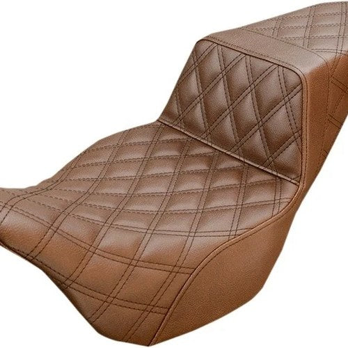 Saddlemen Step-Up LS Seat Brown #283837 Harley Davidson
