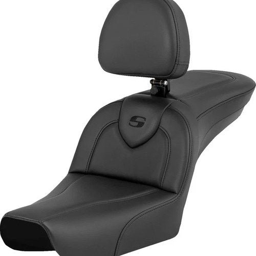 Saddlemen RoadSofa Seat With Backrest #284923 Harley Davidson Dyna 2004-2005