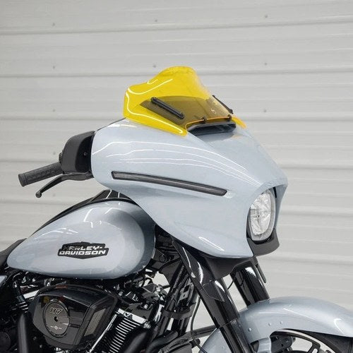 Klock Werks Flare Windshield 8" Yellow Harley Davidson Flhx Street Glide 2024