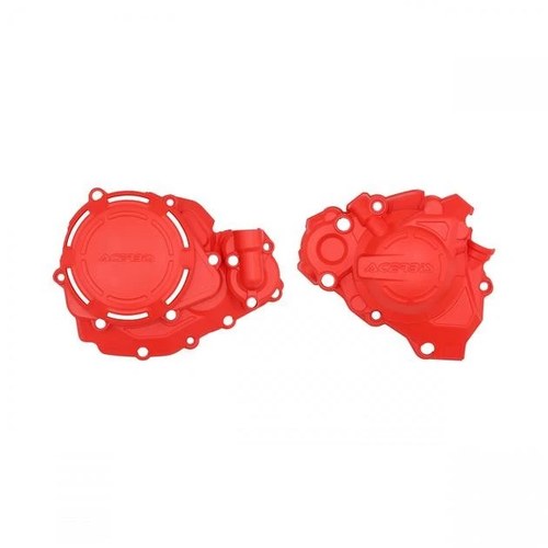 Acerbis X-Power Engine Cover Kit Red for Honda CRF450R/CRF450RX 2019-2020